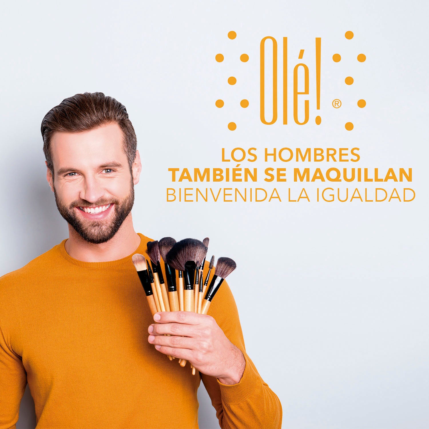 Los hombres también se maquillan ¡Bienvenida a la igualdad!