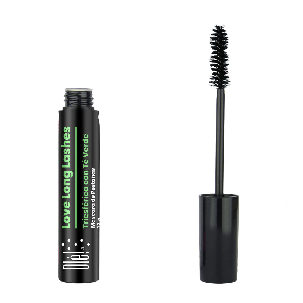 Mascara de Pestañas Olé! Long Lashes Té Verde, 13 gr - Olé! Cosmetics