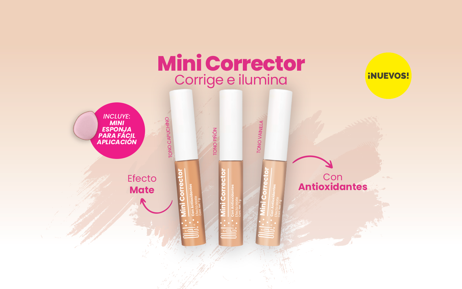 Mini Corrector Liquido Olé!